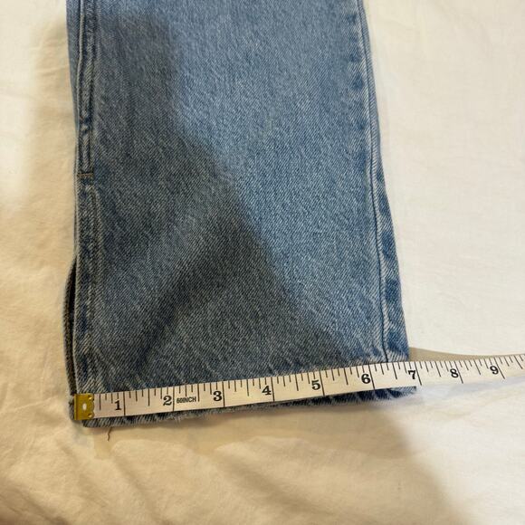 House of Harlow 1960 Button Fly Split Hem Straight Leg Jean 30 - Picture 11 of 15